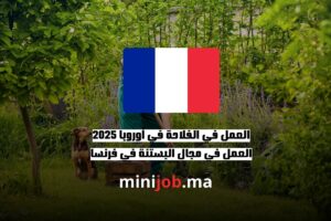 العمل في الفلاحة في أوروبا 2025 ijob.ma بالعربية